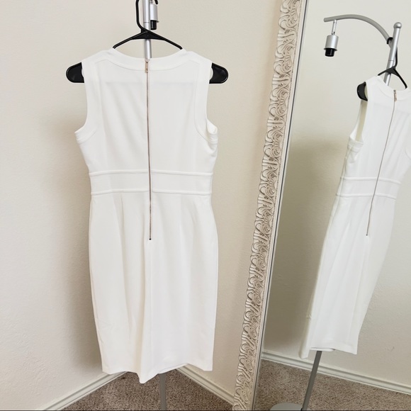 NWT Tommy Hilfiger Dress | Ivory - Picture 2 of 7